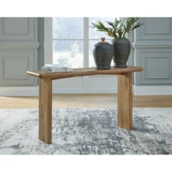 Lawland Sofa Table Brown/Beige - Signature Design By Ashley