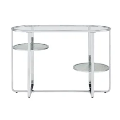 Rueledge Glam 2 Shelf Sofa Table Chrome - HOMES: Inside + Out -Lush Living Store GUEST 653e9c05 b5ca 4922 a0f5 e25d692e3f65