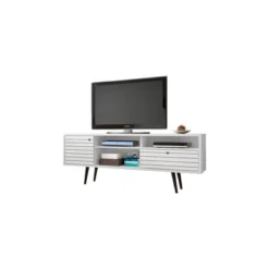 Liberty 3 Shelf And 1 Drawer TV Stand For TVs Up To 65" - Manhattan Comfort -Lush Living Store GUEST 6568b634 e960 4233 88aa b35102623134