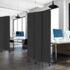 Stand Up Desk Store ReFocus Three-Panel Trifold Room Divider Screen (71" X 65") -Lush Living Store GUEST 6595a867 2bbd 4e5d 9603 147075e5e9f2