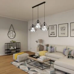 Contemporary Metal Console Table Black - Olivia & May -Lush Living Store GUEST 6597f944 2d91 4faf b535 abff0445861a