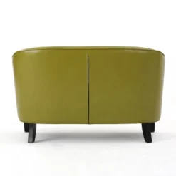 Justine Faux Leather Loveseat - Christopher Knight Home -Lush Living Store GUEST 65d12ed1 1ab3 47ba 841b 0f0b754de34e