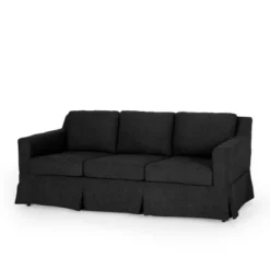 Arrastra Contemporary Fabric 3 Seater Sofa With Skirt - Christopher Knight Home 26 Arrastra Contemporary Fabric 3 Seater Sofa With Skirt - Christopher Knight Home -Lush Living Store GUEST 65ffc232 5e6e 487a 8cc4 9e95f992bcbe