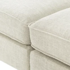 81.8" Upholstered Country Loveseat Sofa With Wooden Legs And Two Throw Pillows-ModernLuxe -Lush Living Store GUEST 66789680 665c 4c82 ab04 56440e21ea2a