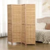 HOMCOM Room Divider, 5.5' Tall Bamboo Portable Folding Privacy Screens, Hand-Woven Double Side Partition Wall Dividers For Home, Natural 1 HOMCOM Room Divider, 5.5' Tall Bamboo Portable Folding Privacy Screens, Hand-Woven Double Side Partition Wall Dividers For Home, Natural -Lush Living Store GUEST 6723fe0b 962f 4f34 936b 32e48ffca061