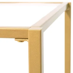18.5" Square Camber Elite Side Table Gold - Studio Designs Home 11 18.5" Square Camber Elite Side Table Gold - Studio Designs Home -Lush Living Store GUEST 6727e681 c60a 4e27 bbc5 8bd3e93d8c28