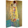 6' Tall Double Sided Works Of Klimt Room Divider - Oriental Furniture -Lush Living Store GUEST 674256f8 c78c 4fcd b49d 953360696bdf