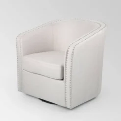 Maya Contemporary Swivel Chair - Christopher Knight Home -Lush Living Store GUEST 67da735a a08e 47bd b0c6 977ede9d36b0