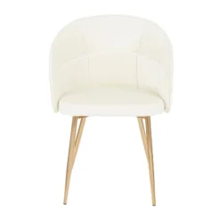 Lindsey Contemporary Chair Gold - LumiSource -Lush Living Store GUEST 67e35083 ba2e 4e32 b903 2f42efe9ff9f