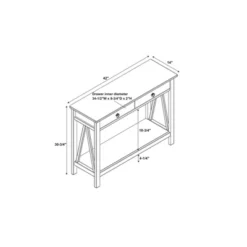 Titian Console Table - Linon 27 Titian Console Table - Linon -Lush Living Store GUEST 68317c3f 0bc0 4452 a05e d4caced2930c