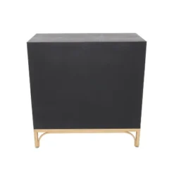 Art Deco Contemporary Mirrored Wood Cabinet Black - Olivia & May 23 Art Deco Contemporary Mirrored Wood Cabinet Black - Olivia & May -Lush Living Store GUEST 684731dc 6556 491e a19d 372ca9d74a11