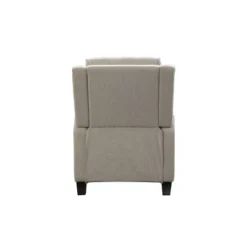 Kevin Fabric Tufted Pushback Recliner Cream - Abbyson Living -Lush Living Store GUEST 68f8f3a1 5202 42e7 b68e 68be75e3ba77