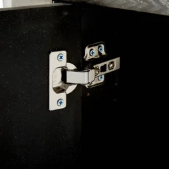 Glam Wood Cabinet Gray - Olivia & May -Lush Living Store GUEST 68fcd6c3 974a 4461 b1a2 68efe478bbdf