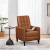 Yaheetech Faux Leather Recliner Sofa With Pocket Spring Brown 1 Yaheetech Faux Leather Recliner Sofa With Pocket Spring Brown -Lush Living Store GUEST 696d6daf b650 4b98 b1b1 8d114d9548e0