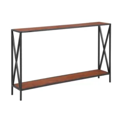 Tucson Console Table With Shelf - Breighton Home -Lush Living Store GUEST 699db87c c287 4f1c 8523 d161756a981d