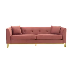 90" Everest Fabric Upholstered Sofa - Armen Living -Lush Living Store GUEST 69c01fc7 d442 4e56 89a5 c62b6de9c9e8