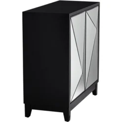 Studio 55D Bradley 36" 2-Door Mirrored Accent Cabinet -Lush Living Store GUEST 69e322c2 8f95 4ad9 a9f3 44c29a9d92d2