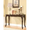 Jennifer Traditional Cabriole Sofa Table Dark Red - HOMES: Inside + Out -Lush Living Store GUEST 6a201c56 6d38 4c62 8679 3eae23b4de3f