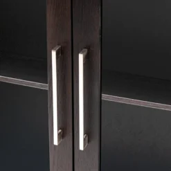 Modern Sideboard, Buffet Storage Cabinet With Tempered Glass Doors And Adjustable Shelves-ModernLuxe -Lush Living Store GUEST 6a4b9a03 2523 408d 8060 a386d0cafd6f