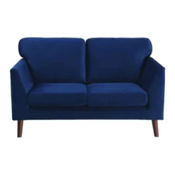 Tolley Velvet Loveseat In Blue - Lexicon -Lush Living Store GUEST 6a531ede a6bd 4b30 9c84 cd3b050dacef