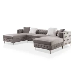Elmhurst U Shaped Glam Tufted Sectional - HOMES: Inside + Out -Lush Living Store GUEST 6a8554f8 0030 4bf5 9351 0cd0218ddd42