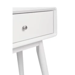 Rory One Drawer Side Table White - Adore Decor -Lush Living Store GUEST 6a8c793c d6d2 4dec 85e7 3044b69dbe84