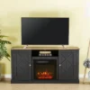 Electric Fireplace And TV Stand For TVs Up To 60" Gray - Home Essentials -Lush Living Store GUEST 6a8ed85d 7e36 4262 8dfe 88ae7d9a6ba2