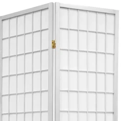 5 Ft. Tall Window Pane Shoji Screen - White (6 Panels) -Lush Living Store GUEST 6abc3284 0057 4a34 8ba0 9bffe4a06d73