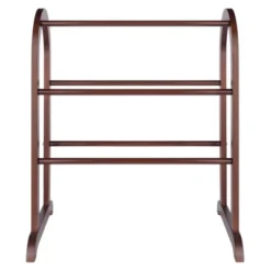 Eleanor Quilt Rack - Antique Walnut - Winsome -Lush Living Store GUEST 6afff253 de5d 4d5c b04f aa1e3d076e69