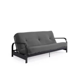 Full Axton Metal Arm Futon Frame With Mattress - Room & Joy -Lush Living Store GUEST 6b21b204 c120 4f6c b9ca 9159a3040e29