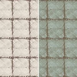 6" Double Sided Antiqued Paneling Canvas Room Divider Gray - Oriental Furniture -Lush Living Store GUEST 6bad3947 135f 40fa 90b0 0851bb42a2ad