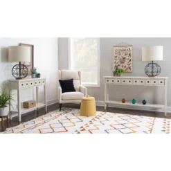 Calinda Small Console Table - Powell Company -Lush Living Store GUEST 6be01ac5 7288 4557 9842 8a8318fd8d2c