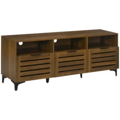 HOMCOM TV Cabinet Stand For TVs Up To 65", Entertainment Center With Drawer, Doors, And Storage Shelves For Living Room, Bedroom -Lush Living Store GUEST 6bfb5b00 e4c7 4ccd b6f6 d99429a94dfe