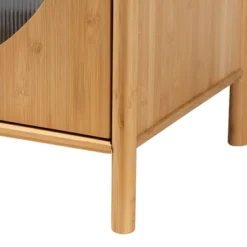 Naresh Bamboo Wood 2 Door Storage Cabinet Natural Brown - Baxton Studio -Lush Living Store GUEST 6c2e2fc9 3fc0 4706 817a cc2e62c38edc