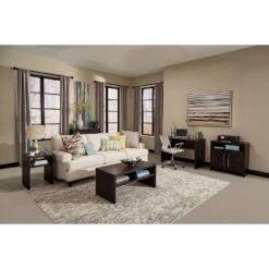 Storage Furniture Console Table - Black Walnut-ClosetMaid -Lush Living Store GUEST 6c32f4fe faa2 47e1 bdc5 560a5b099f0f