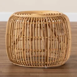 Maverick Rattan End Table Natural/Brown - Bali & Pari -Lush Living Store GUEST 6cb25b24 9943 4690 8185 c29dbcff2639
