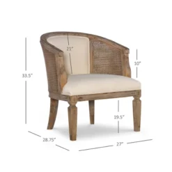 Kensington Cane Chair - Linon -Lush Living Store GUEST 6d15fb08 8bc8 4227 bfdd 5f4871e394ec