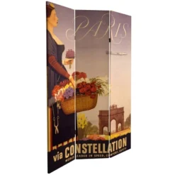 6" Double Sided Absinthe Canvas Room Divider Yellow/Black - Oriental Furniture 10 6" Double Sided Absinthe Canvas Room Divider Yellow/Black - Oriental Furniture -Lush Living Store GUEST 6d2cc811 2d33 416d a156 ed015c6425ba