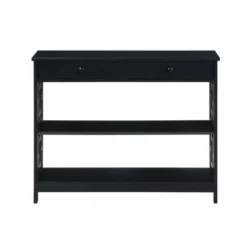 Town Square 1 Drawer Console Table With Shelves - Breighton Home -Lush Living Store GUEST 6d52a8d7 b8fb 4867 8842 bd64387b272e