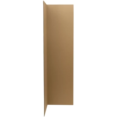 6' Cardboard Room Divider 3 Panel - Oriental Furniture 4 6' Cardboard Room Divider 3 Panel - Oriental Furniture - Image 2