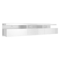 Cabrini Half Floating TV Stand For TVs Up To 65" White Gloss - Manhattan Comfort 8 Cabrini Half Floating TV Stand For TVs Up To 65" White Gloss - Manhattan Comfort -Lush Living Store GUEST 6e36e3de f6e6 4d45 8b89 83b898bf6bc7