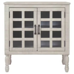 Falkgate Accent Cabinet Whitewash - Signature Design By Ashley -Lush Living Store GUEST 6e570112 f075 42d2 817c 89a3f5413d13