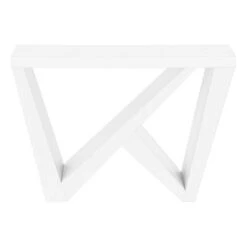 Asymmetrical Based Console Table White - EveryRoom -Lush Living Store GUEST 6e61dc37 d13a 4bc7 a456 67488ae7b006