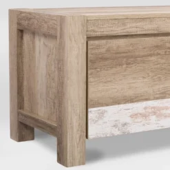 Joliet Duotone TV Stand For TVs Up To 90" Beige/White - CorLiving -Lush Living Store GUEST 6e8c3d68 4e9c 4553 9aee 1d737bf3a8f9