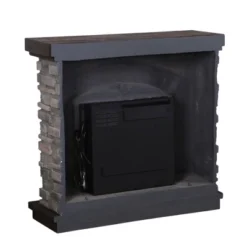 36" Freestanding Electric Fireplace Gray - Home Essentials -Lush Living Store GUEST 6ed844f2 7490 42e2 9287 a8369d9905da