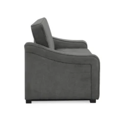 Nelson Convertible Futon Queen Sleeper Sofa Gray - Serta -Lush Living Store GUEST 6fb38e84 5c41 46c8 8fcf eebf9d564dd4