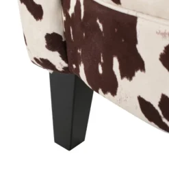 Arabella New Velvet Club Chair - Milk Cow - Christopher Knight Home 7 Arabella New Velvet Club Chair - Milk Cow - Christopher Knight Home -Lush Living Store GUEST 700ae4b8 ff32 4744 a6f4 f64619866e95