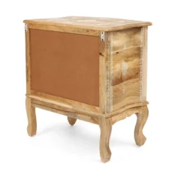 Culloden Handcrafted Boho Mango Wood Cabinet Natural/White - Christopher Knight Home -Lush Living Store GUEST 70173a2f 6fc1 47f3 90e8 bba6dc4e6006