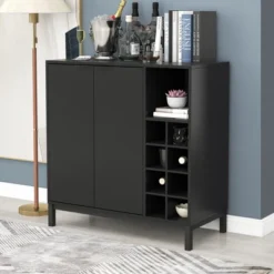 Contemporary Sideboard Stylish Buffet Storage Cabinet - ModernLuxe -Lush Living Store GUEST 704f3cc7 288d 4b9e 9ecc a0c97943b6d1