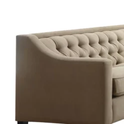 90" Suzanne Sofa Beige Fabric - Acme Furniture -Lush Living Store GUEST 7103b488 8e33 4353 b423 6762df2fb78c